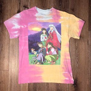 2009 InuYasha big front graphic T-Shirt